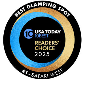 USA Today 10 Best Glamping Spots # 1 Logo